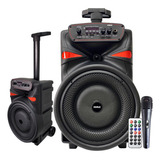 Caixa De Som Alto Falante Bluetooth Grande Potencia Completa