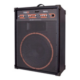 Caixa De Som Amplificada Multiuso Trx15 120 W Rms Cor Preto 110v 220v