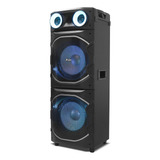 Caixa De Som Amplificada Philco 2400w Rms Bluetooth Usb Rádio Fm Pcx24000 Preta Bivolt