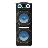 Caixa De Som Amplificada Philco Pcx26000 Bluetooth Entrada Usb Auxiliar P2 Radio Fm 2600w Preta