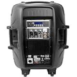Caixa De Som Ativa MXT MX-300- 15 Polegadas- 350W- Bluetooth- Rádio- 4 Canais