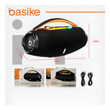Caixa De Som Basike Portátil Bluetooth 60w Ba Rad 172