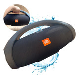 Caixa De Som Bass Bluetooth Boomsbox Pendrive Prova D água