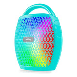 Caixa De Som Bluetooth Amplificada Portátil Painel Rgb Radio