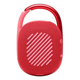 Caixa De Som Bluetooth Jbl Clip 4 5w Vermelha Jblclip4red