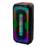 Caixa De Som Bluetooth Led Usb Sd Karaokê Ecopower Ep 1938