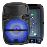 Caixa De Som Bluetooth Master Voice Mv6 Bateria 40w C  L C D