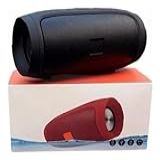 Caixa De Som Bluetooth Portátil 20W Com Entrada USB Rádio FM Leitor De Cartão SD PretaCaixa Caixinha De Som Bluetooth Pendrive Fm Sd Portátil 20w