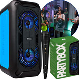 Caixa De Som Bluetooth Portátil Com Microfone Potente Alta Amplificada 5 0