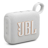 Caixa De Som Bluetooth Portátil Go 4 Jbl Branca