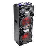 Caixa De Som Bluetooth Torre Tws Polyvox Xt1200 1800w Cor Preto 110v 220v