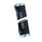 Caixa De Som Bluetooth Tws Speaker Waaw By Alok Us 200sb Duo Cor Preto 110v 220v