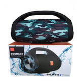 Caixa De Som Boombox Grande E Portátil bluetooth Rádio Fm