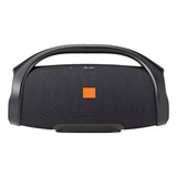 Caixa De Som Boombox Grande Potente 35cm Portátil Brinde