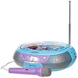 Caixa De Som De CD Com Microfone Frozen FR 430 EX