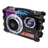 Caixa De Som Ecopower Karaoke Bluetooth E Mp3 Ep 2220