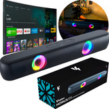 Caixa De Som Home Theater Led Tv Smart Soundbar Bluetooth P2