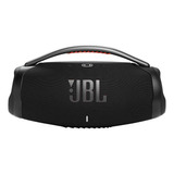 Caixa De Som Jbl Boombox 3 Black Com Bluetooth E À Prova D água 180w