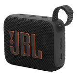 Caixa De Som Jbl Go 4 Black Resistente À Água Bluetooth 5 3 Cor Preto