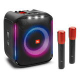 Caixa De Som Jbl Partybox Encore 100w Rms 2 Microfones Preto