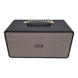 Caixa De Som Karaokê E Palestra Ecopower 1929 Com 2 Mic Cor Preto 110v 220v