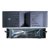 Caixa De Som Line Array Gabinete 2x8 Ativo Titan 208a
