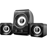 Caixa De Som Multimídia 2 1 8w 3w Rms Preto Sp172