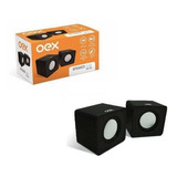 Caixa De Som Oex Speaker Cube