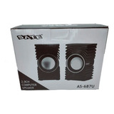 Caixa De Som Para Computador Satellite As 687u 2w P2