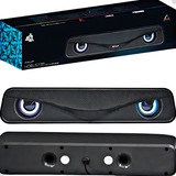 Caixa De Som Para Tv Smart Soundbar Subwoofer Pc Rgb Usb P2 Cor Preto 110v 220v Ou 5vdc Via Porta Usb
