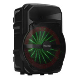 Caixa De Som Polyvox Amplificada Bluetooth Led Xc 710t 300w