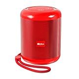 Caixa De Som Portátil 1Hora Alto Falante Bluetooth Portátil Vermelho Ideal Para Música Em Movimento Ampla Compatibilidade