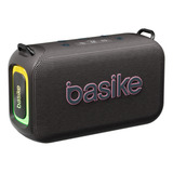 Caixa De Som Portatil Bluetooth Hifi Tws 1 1 Com Rgb 80w Eq Cor Cinza 110v 220v Basike Md rad121