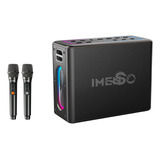 Caixa De Som Portátil Bluetooth Imenso X32 120w Ipx4 C 2mic