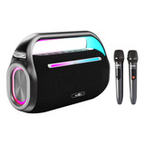 Caixa De Som Portátil Bluetooth Imenso X40 80w Ipx4 C 2 Mic