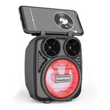 Caixa De Som Portatil Potente Via Bluetooth Para Celulares Cor Preto Detalhe Sortido 110v 220v