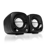 Caixa De Som Speaker 2 0 3w Sp 303bk Preta C3 Tech