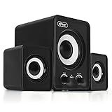 Caixa De Som Subwoofer 12W Rms Real Estéreo Controle De Bass Aux P2 Usb Para Pc Computador Notebook Mac Tv Smart Celular