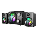 Caixa De Som Subwoofer Home Theater 2 1 Bluetooth Rádio Fm