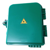 Caixa De Terminação Óptica Verde Cto 1x8 Externa Vazia