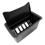 Caixa De Tomada Para Mesa De Embutir Sem Tomadas 6 Slots Cor Preto
