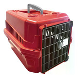 Caixa De Transporte N 0 Cão E Gato Pequena Filhote All Color Cor Vermelho