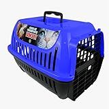 Caixa De Transporte N-2 Caixa De Transporte De Gato Caixa De Transporte Cachorro Caixa Pet Animais Pequeno Porte -Azul-