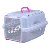 Caixa De Transporte N3 Para Pets Glitter Cães Gatos Durapets