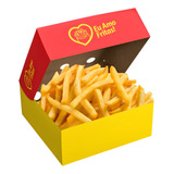 Caixa Delivery Batata Frita Viagem 15x15 M 500gr 100un