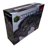 Caixa Divisória Nintendo 64 Jabuticaba De Madeira Mdf