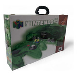 Caixa Divisórias Controle E Cartucho Nintendo 64 Kiwi E Alça