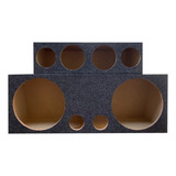 Caixa Dutada 2 Woofer 12 2 Driver 2 Tweeter Vazia Promoção