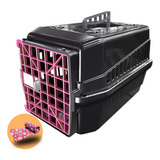 Caixa E Bolsa Transporte De Pets Manta Cobertor Mec Pet N 2 Rosa 40x29 Para Cachorros E Gatos Grandes Até 8 Kg