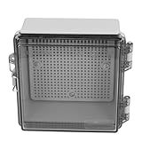 Caixa Elétrica Externa Com Placa De Montagem Trava De Aço Inoxidável ABS IP67 Caixa De Junção à Prova D água Para Projetos Domésticos Controle De Sprinklers Controle De